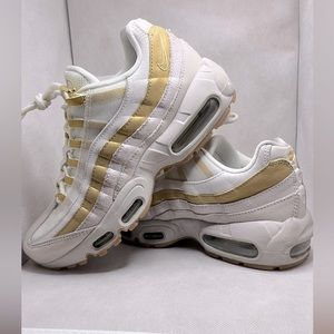 Nike Air Max 95 Tan Desert Sand Gold AV8428 001 Women's Size 8 No Box Lid